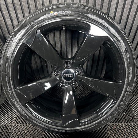 19'' Audi A5 S Line S5 Black Edition Rotor Wheel Alloy Tyres 8T0601025CD Genuine