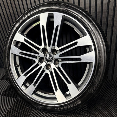 1X 21'' Audi SQ5 Q5 Alloy Wheel Tyre 8.5J ET34 Single Spare 80A601025AC Genuine