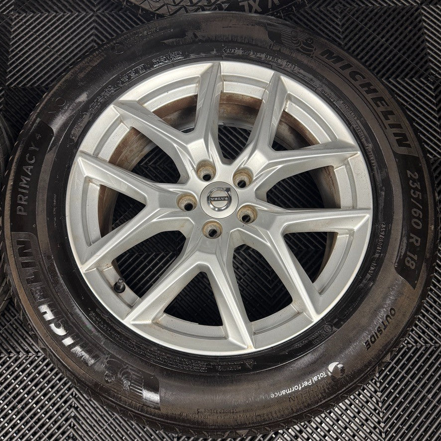 18'' GENUINE VOLVO XC60 10 SPOKE ALLOY WHEELS TYRES ALLOYS 5X108 31423351