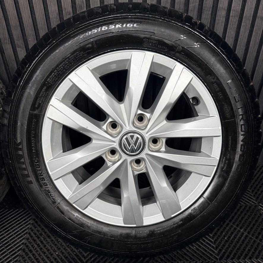 16'' VW Transporter T6 T6.1 T5 Caravelle Clayton Alloy Wheels Tyres Genuine