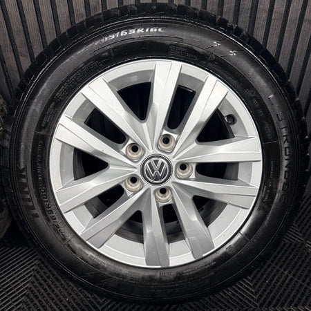 16'' VW Transporter T6 T6.1 T5 Caravelle Clayton Alloy Wheels Tyres Genuine