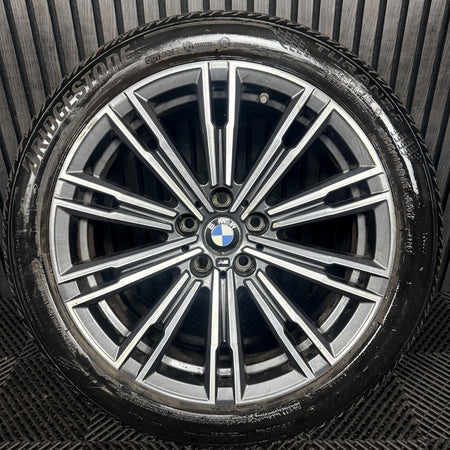 1X 18'' BMW 3 Series 790 M Sport Grey DC 4 G20 8089891 Alloy Wheel Rear Genuine