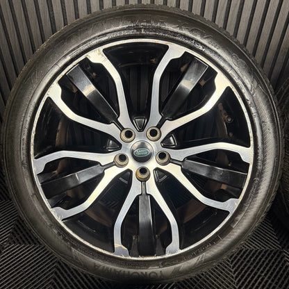 21" GENUINE RANGE ROVER SPORT LAND DISCOVERY WHEELS TYRES ALLOYS 5007 DK521007FA