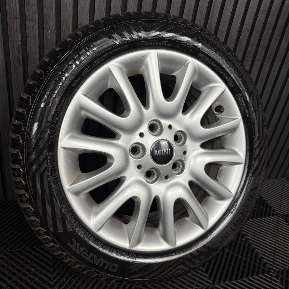 1X 16'' GENUINE MINI COOPER ONE D 495 VICTORY F55 F56 ALLOY WHEEL TYRE 6855104