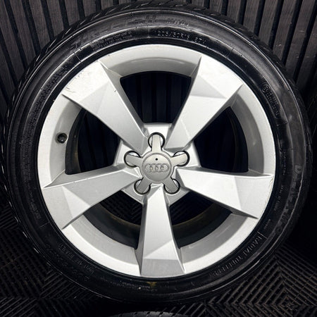 16'' Audi A1 5 Spoke Alloy Wheels Alloys Tyres Genuine 8XA601025A