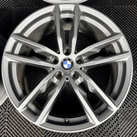 19'' BMW X3 X4 G01 G02 698 M Sport Alloy Wheels Alloys 8746987 Genuine