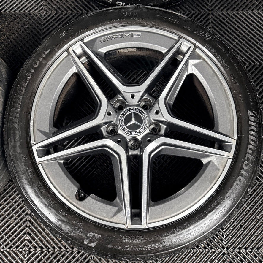 18'' Mercedes Amg A Class Cla B Alloy Wheels Tyres Alloys W177 Genuine