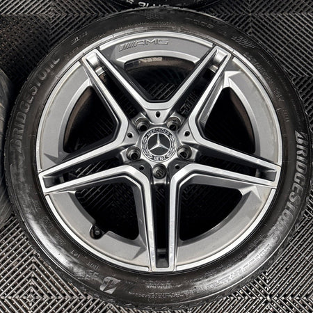 18'' Mercedes Amg A Class Cla B Alloy Wheels Tyres Alloys W177 Genuine