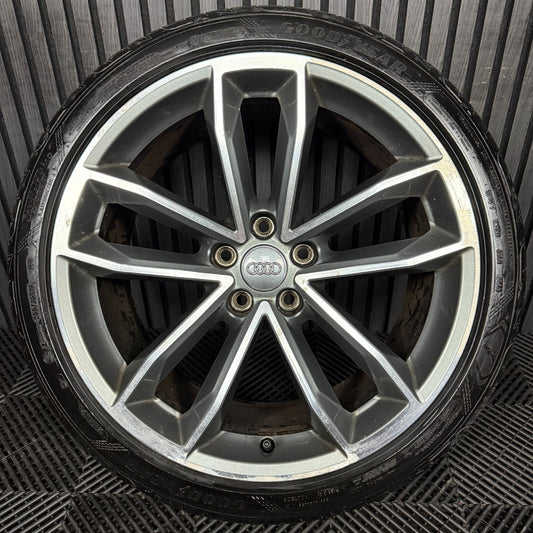 1X 19'' GENUINE AUDI A5 S5 S LINE5 DOUBLE SPOKE WHEEL ALLOY SPARE 8W0601025DF