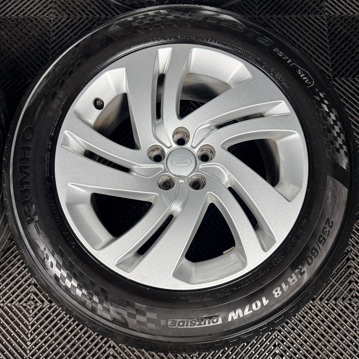 18'' Range Rover Evoque Silver Discovery Sport Land Alloy Wheels Tyres Genuine