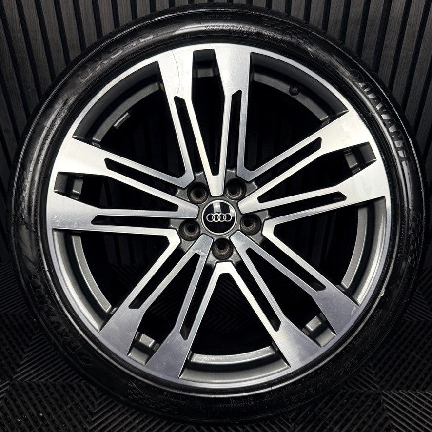 1X 21'' Audi SQ5 Q5 Alloy Wheel Tyre 8.5J ET34 Single Spare 80A601025AC Genuine