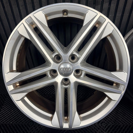 19'' Audi Q5 5 Double Spoke S Line Alloy Wheels 5X112 80A601025G Genuine