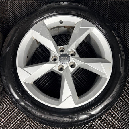 19'' Audi Q3 5 Spoke Alloy Wheels Tyre Alloys 83A601025N Genuine