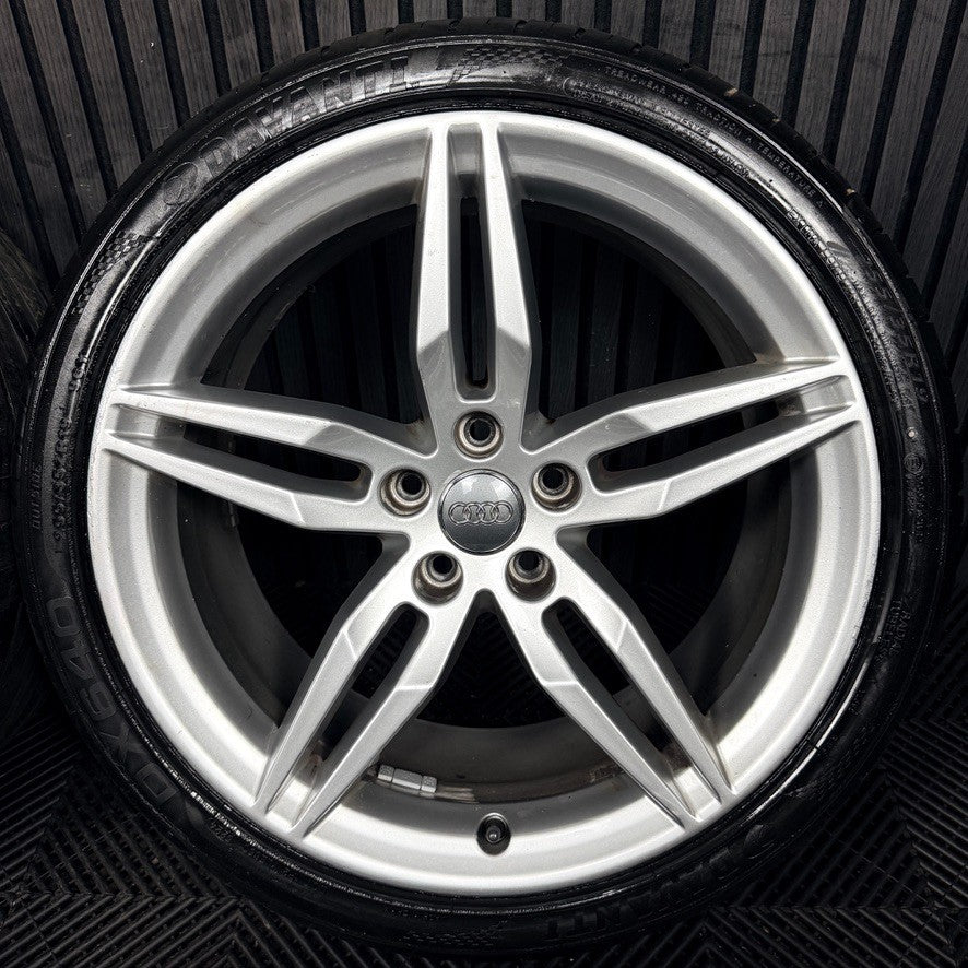 19'' Audi A5 S Line Star Alloy Wheels Alloys Tyres 8W0601025AM Genuine
