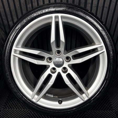 19'' Audi A5 S Line Star Alloy Wheels Alloys Tyres 8W0601025AM Genuine