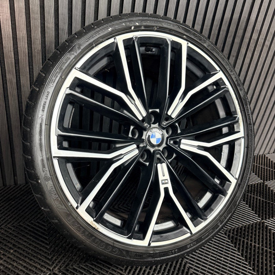1X 20'' BMW 5 Series 846 M G30 G31 Sport Alloy Wheel Rear 8747237 Genuine