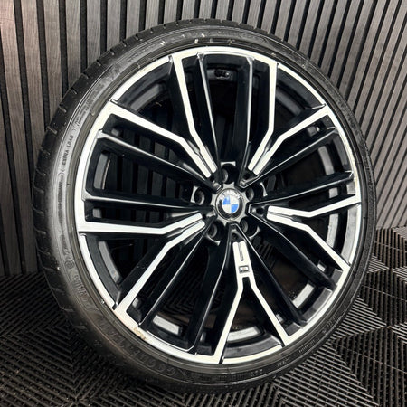 1X 20'' BMW 5 Series 846 M G30 G31 Sport Alloy Wheel Rear 8747237 Genuine