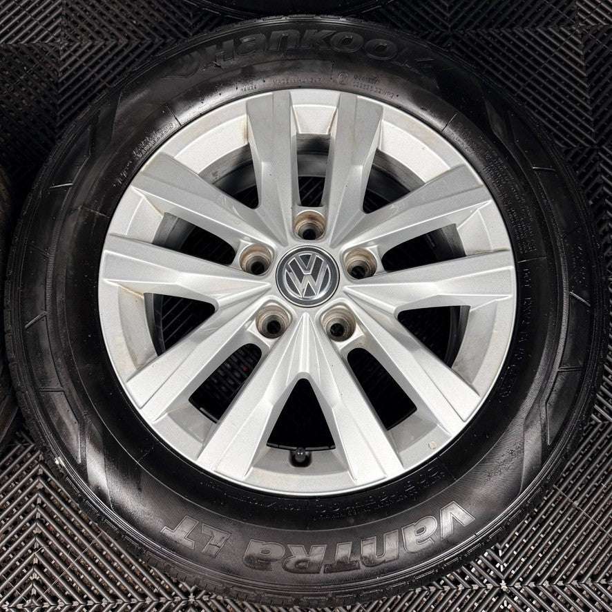 16'' VW Transporter T6 T6.1 T5 Caravelle Clayton Alloy Wheels Tyres Genuine