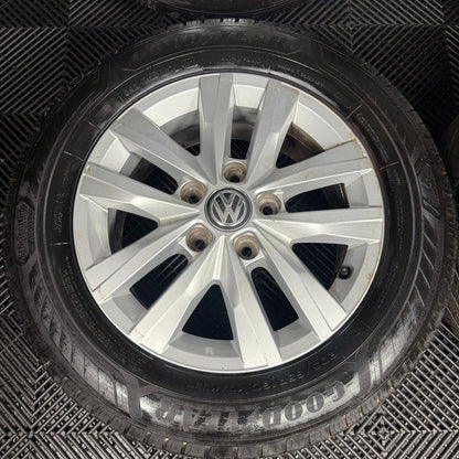 16'' GENUINE VW TRANSPORTER T6 T6.1 T5 CARAVELLE CLAYTON ALLOY WHEELS TYRES