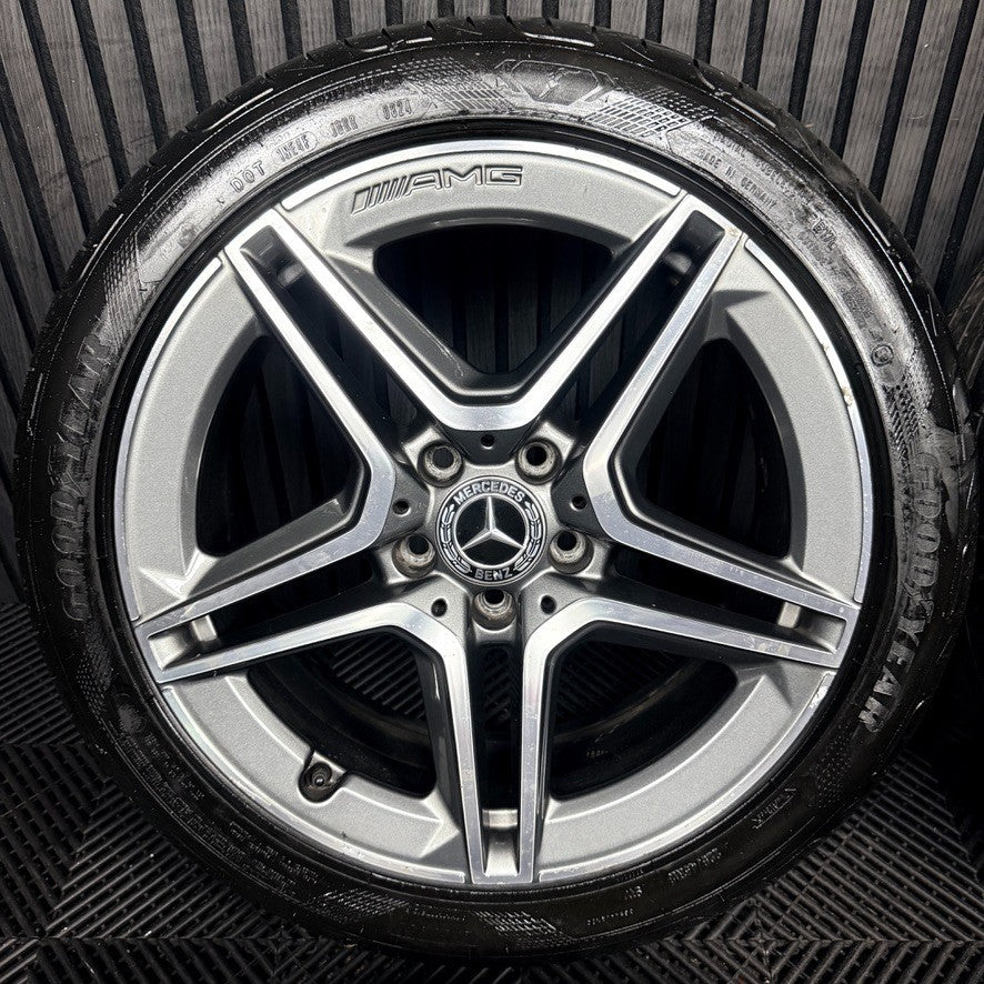 18'' Mercedes Amg A Class Cla B Alloy Wheels Tyres Alloys W177 Genuine