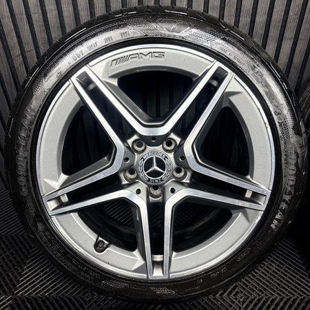 18'' Mercedes Amg A Class Cla B Alloy Wheels Tyres Alloys W177 Genuine