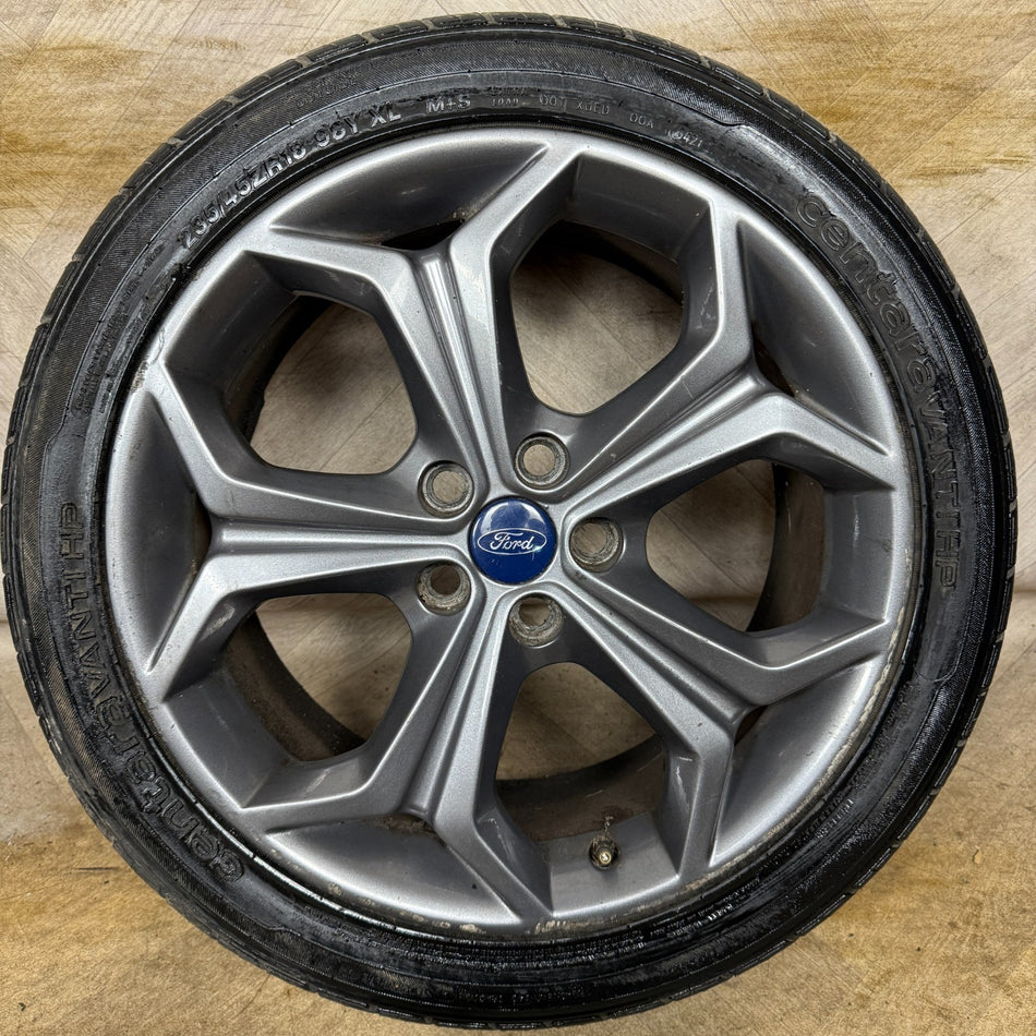 1X 18'' GENUINE FORD S MAX MK1 GREY TITANIUM X ALLOY WHEEL SINGLE AM2J1007DC