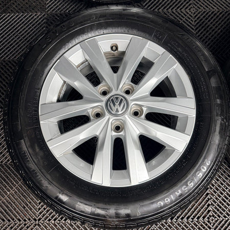 16'' VW Transporter T6 T6.1 T5 Caravelle Clayton Alloy Wheels Tyres Genuine