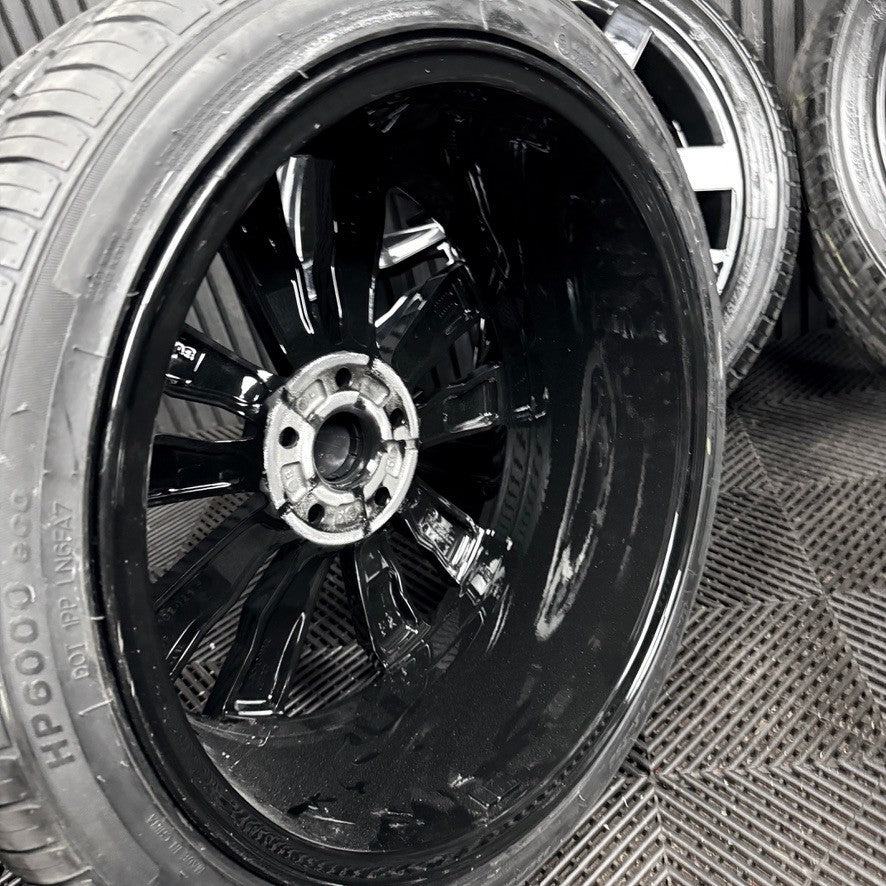19" VW T-Roc R Line Suzuka Black Alloy Wheels Tyres Alloys 2GA601025AE Genuine