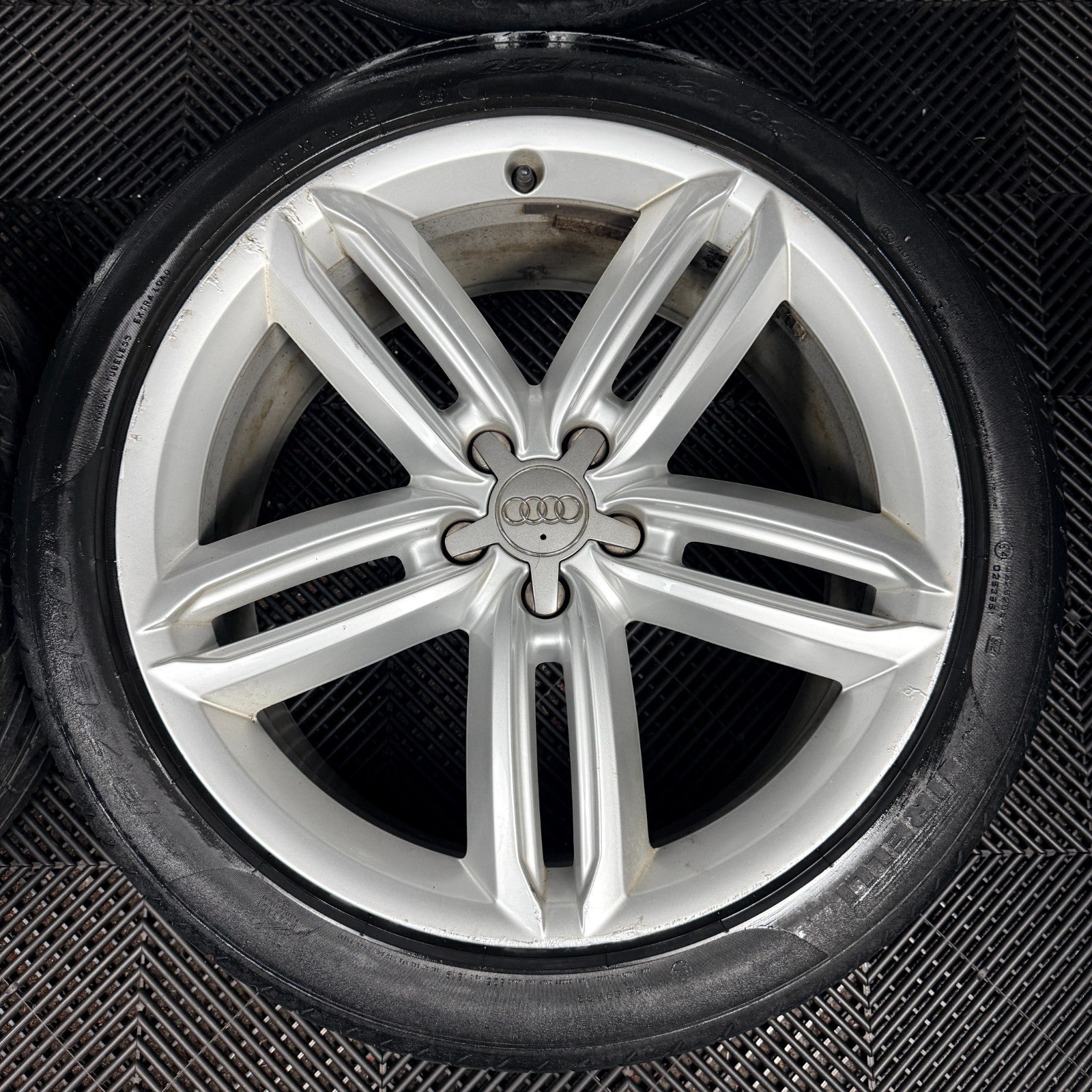 20'' GENUINE AUDI A6 C7 4G ALLROAD S LINE ALLOYS WHEELS TYRES 4G9601025G
