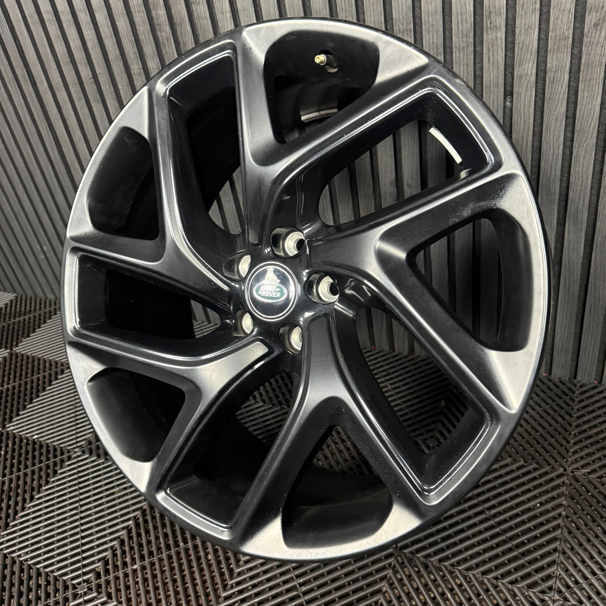 1X 22'' GENUINE RANGE ROVER SPORT LAND BLACK L461 5131 ALLOY WHEEL N9XM-1007-AA