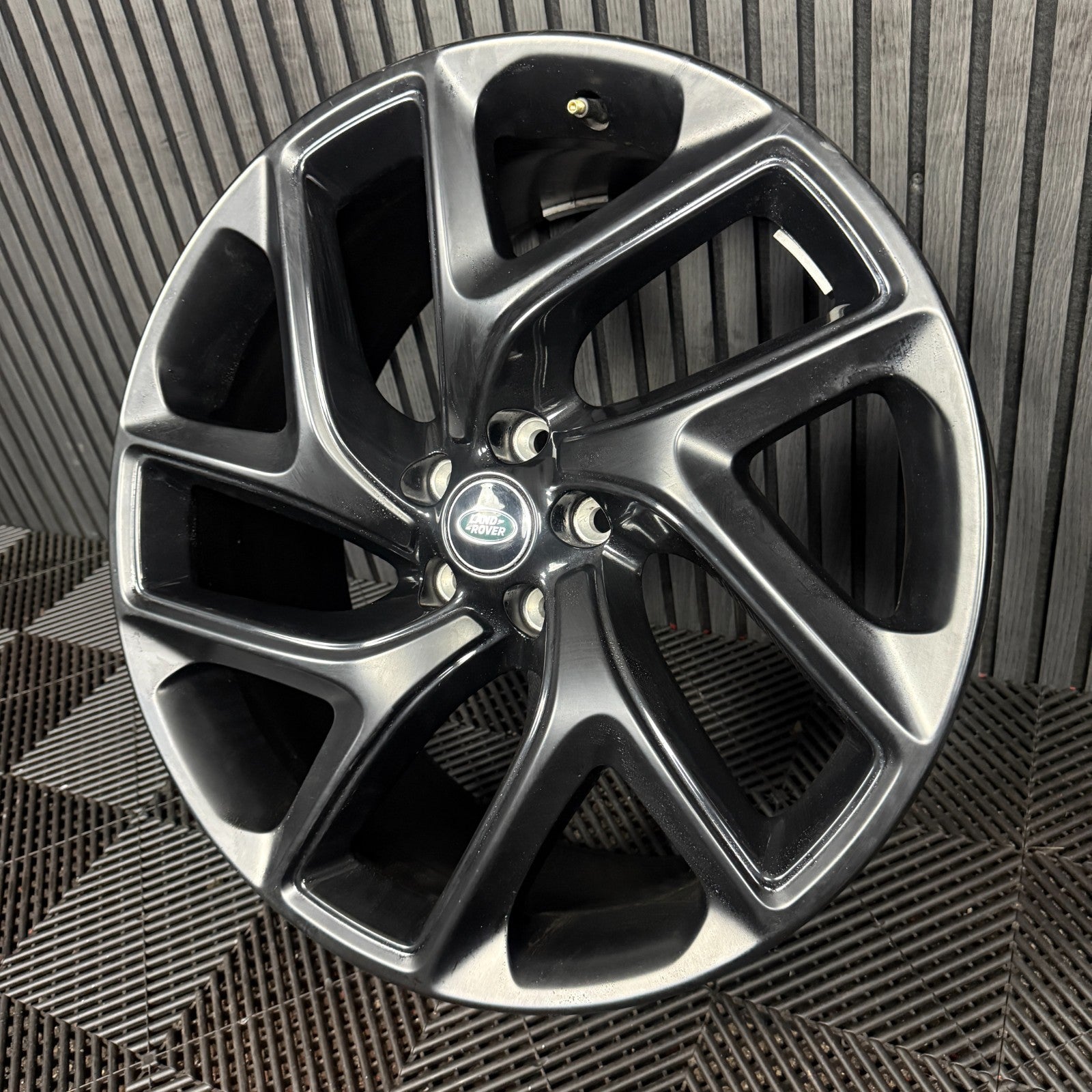 1X 22'' GENUINE RANGE ROVER SPORT LAND BLACK L461 5131 ALLOY WHEEL N9XM-1007-AA