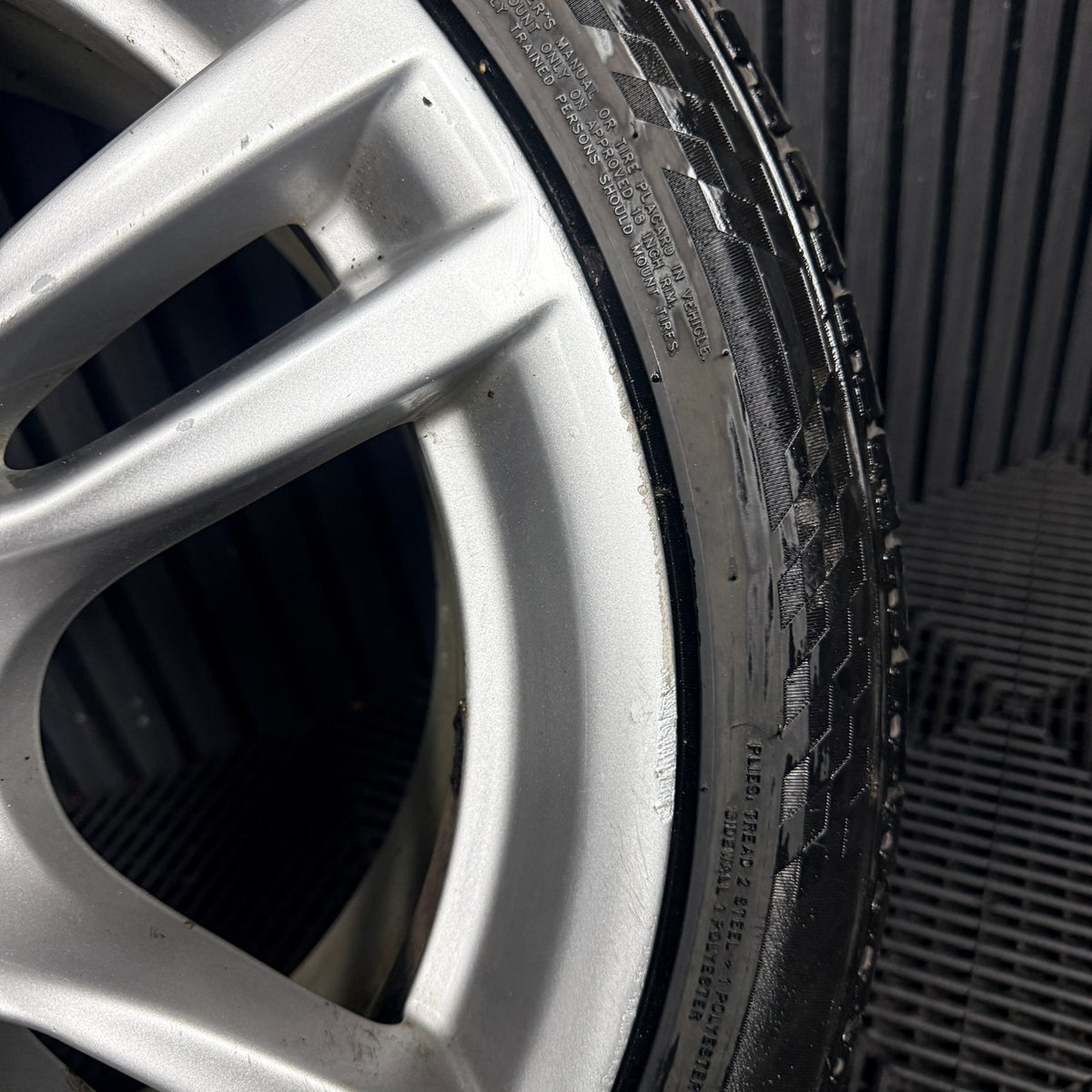 1X 18'' BMW 3 Series 400 M Sport F30 F32 4 Alloy Wheel Tyre Rear 7845881 Genuine