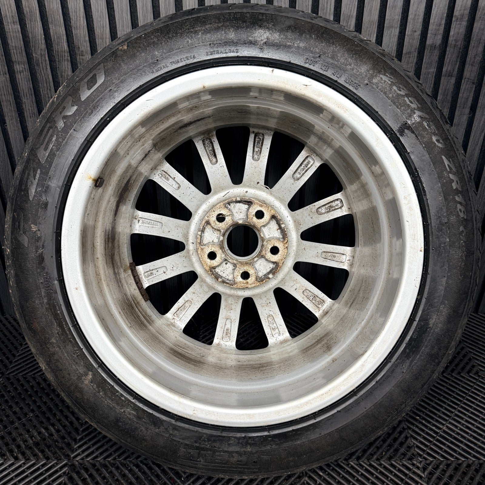 1X 18'' Maserati Ghibli Levante 670019917 Alloy Wheel Single Rear Genuine