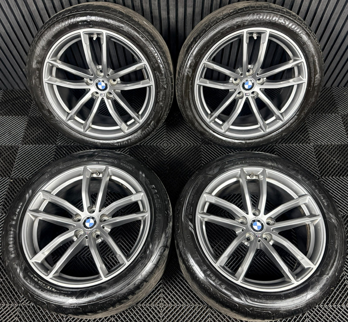 18'' BMW 5 Series 4 662 Grey M Sport G30 G31 Alloy Wheels Tyres Alloys Genuine