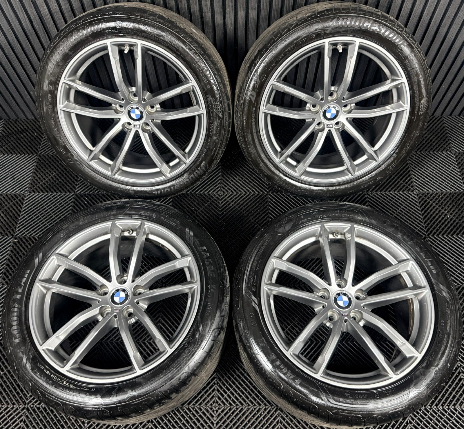 18'' BMW 5 Series 4 662 Grey M Sport G30 G31 Alloy Wheels Tyres Alloys Genuine