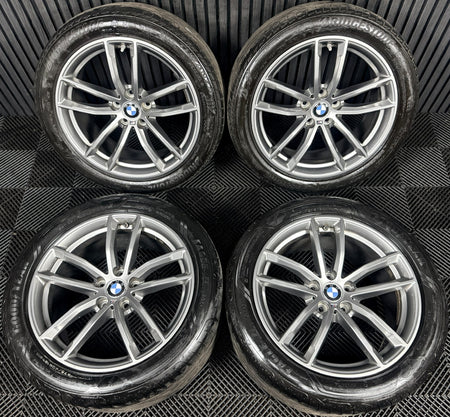 18'' BMW 5 Series 4 662 Grey M Sport G30 G31 Alloy Wheels Tyres Alloys Genuine