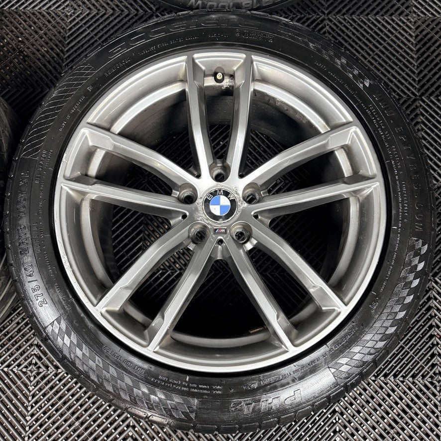 18'' BMW 5 Series 4 662 Grey M Sport G30 G31 Alloy Wheels Tyres Alloys Genuine