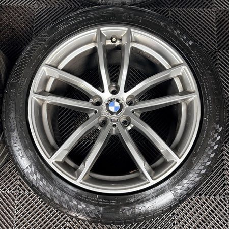 18'' BMW 5 Series 4 662 Grey M Sport G30 G31 Alloy Wheels Tyres Alloys Genuine