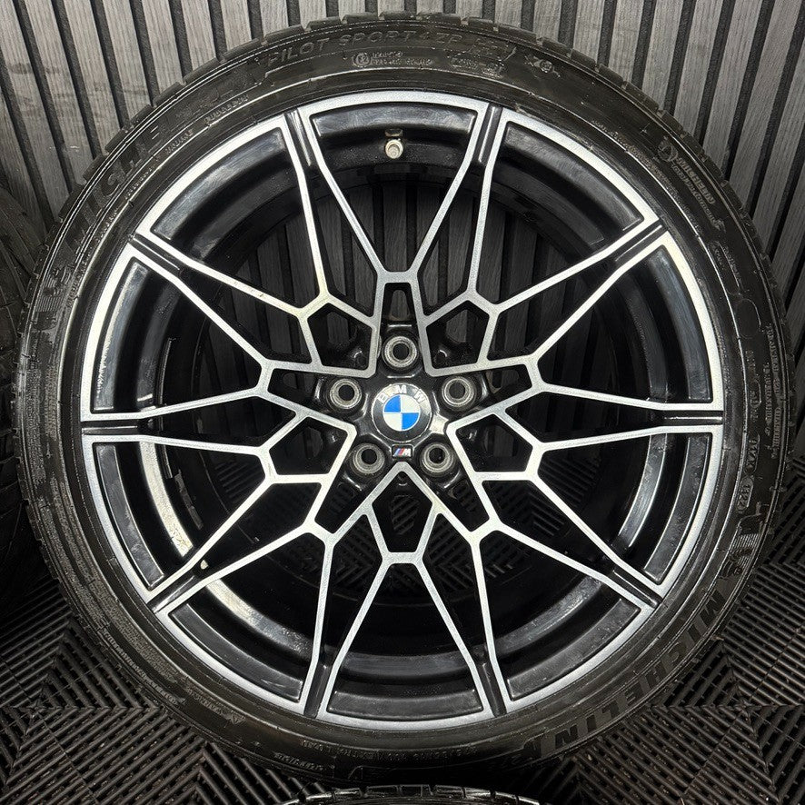 19'' 20'' GENUINE BMW M3 M4 826M COMPETITION PACK G80 G81 G82 ALLOY WHEELS TYRES