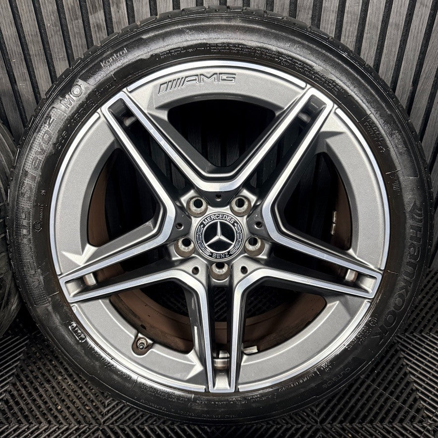 18'' Mercedes Amg A Class Cla B Alloy Wheels Tyres Alloys W177 Genuine
