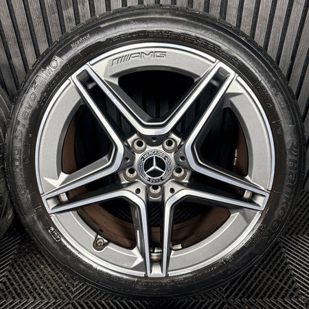 18'' Mercedes Amg A Class Cla B Alloy Wheels Tyres Alloys W177 Genuine