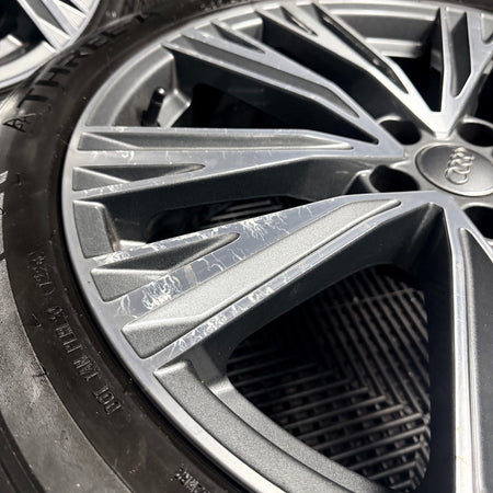 20'' Audi A6 C8 S Line 5 Double Spoke Alloy Wheels Tyres 4K0601025J Genuine