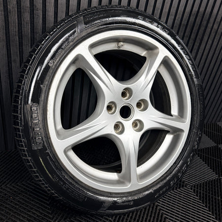 1X 18'' Ferrari 612 Scaglietti Alloy Wheel 5 Spoke Single Front 194186 Genuine