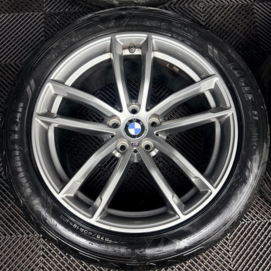 18'' BMW 5 Series 4 662 Grey M Sport G30 G31 Alloy Wheels Tyres Alloys Genuine