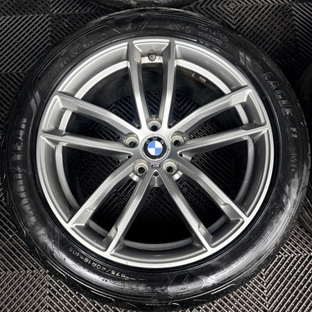 18'' BMW 5 Series 4 662 Grey M Sport G30 G31 Alloy Wheels Tyres Alloys Genuine