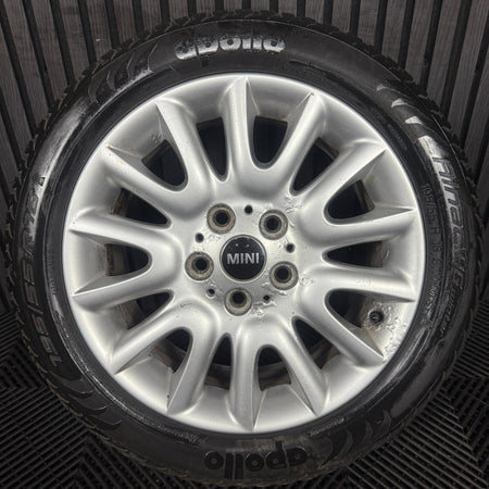 1X 16'' GENUINE MINI COOPER ONE D 495 VICTORY F55 F56 ALLOY WHEEL TYRE 6855104