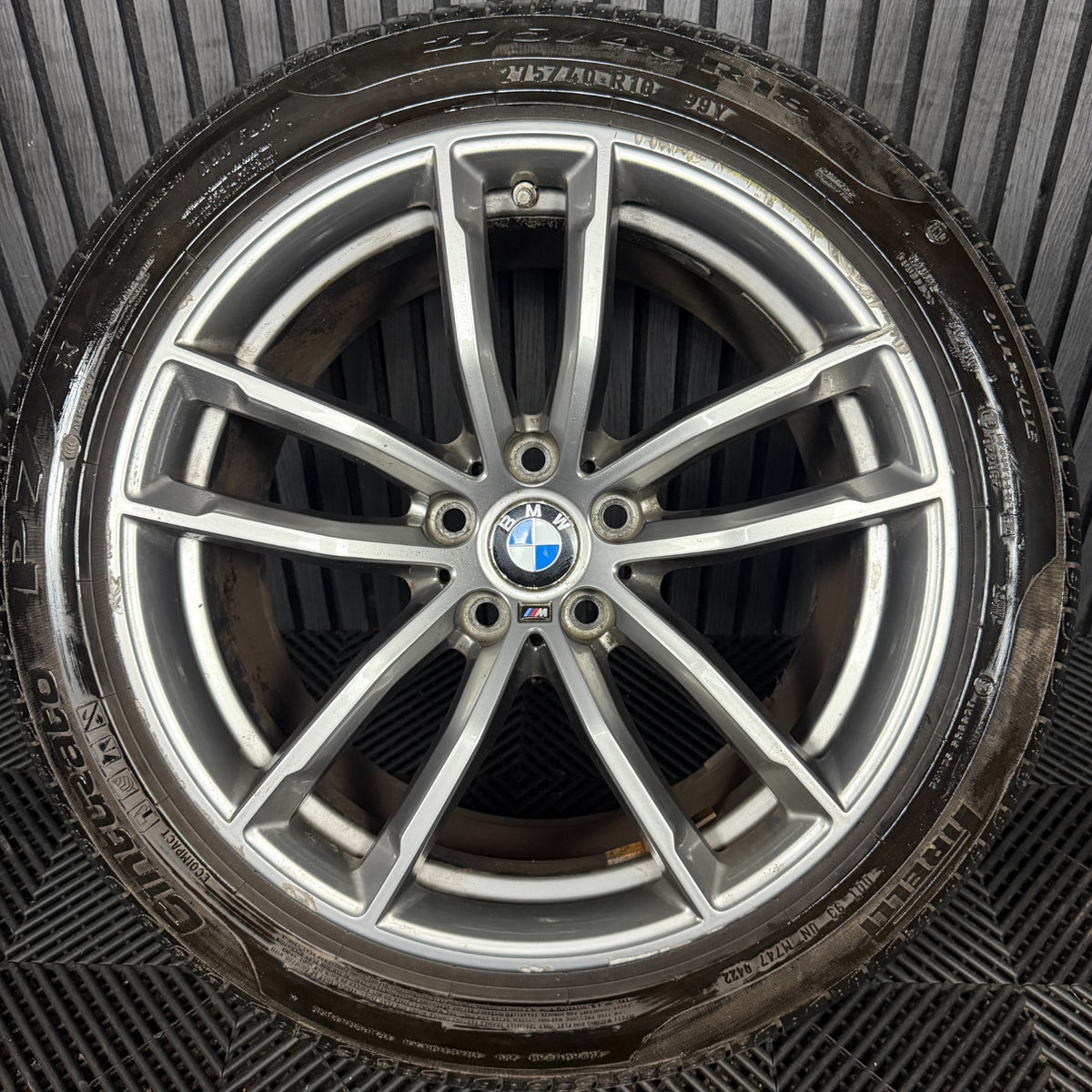 1X 18'' GENUINE BMW 5 SERIES 662 M G30 G31 SPORT ALLOY WHEEL REAR 8093406