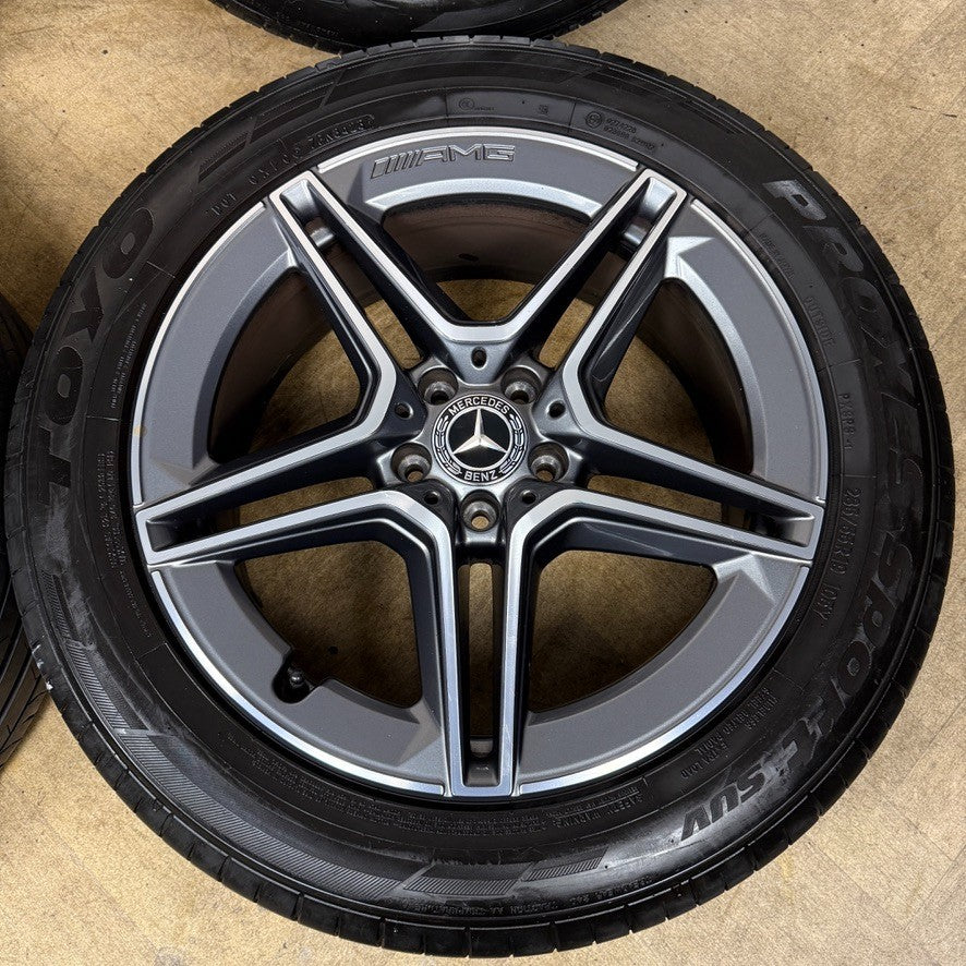 19'' GENUINE MERCEDES AMG GLC SPORT ALLOY WHEELS TYRES ALLOYS A2534015300