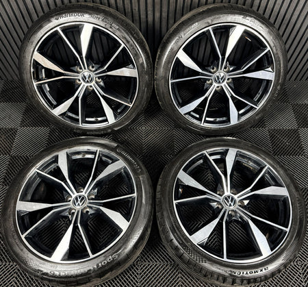 20'' VW Tiguan R Line Misano Alloy Wheels Tyres Alloys 5NA601025AH Genuine
