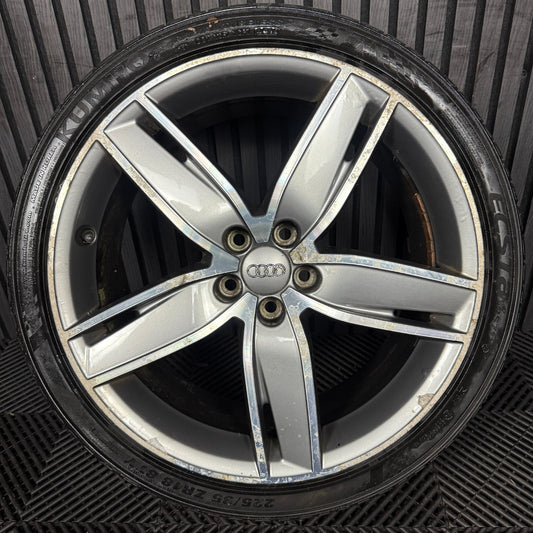 1X 18'' GENUINE VW AUDI A1 8X1 ALLOY WHEEL TYRE SINGLE 8XA601025F 7.5J ET37.5